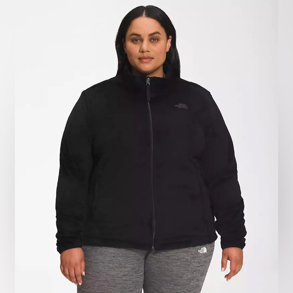 1XL The North Face Plus Size Osito Black Jacket new without tags. Never worn.